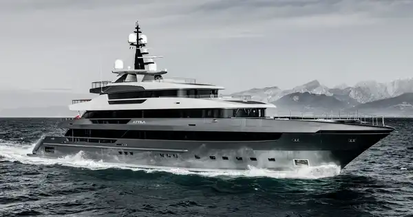 Attila Sanlorenzo 64m Side Profile