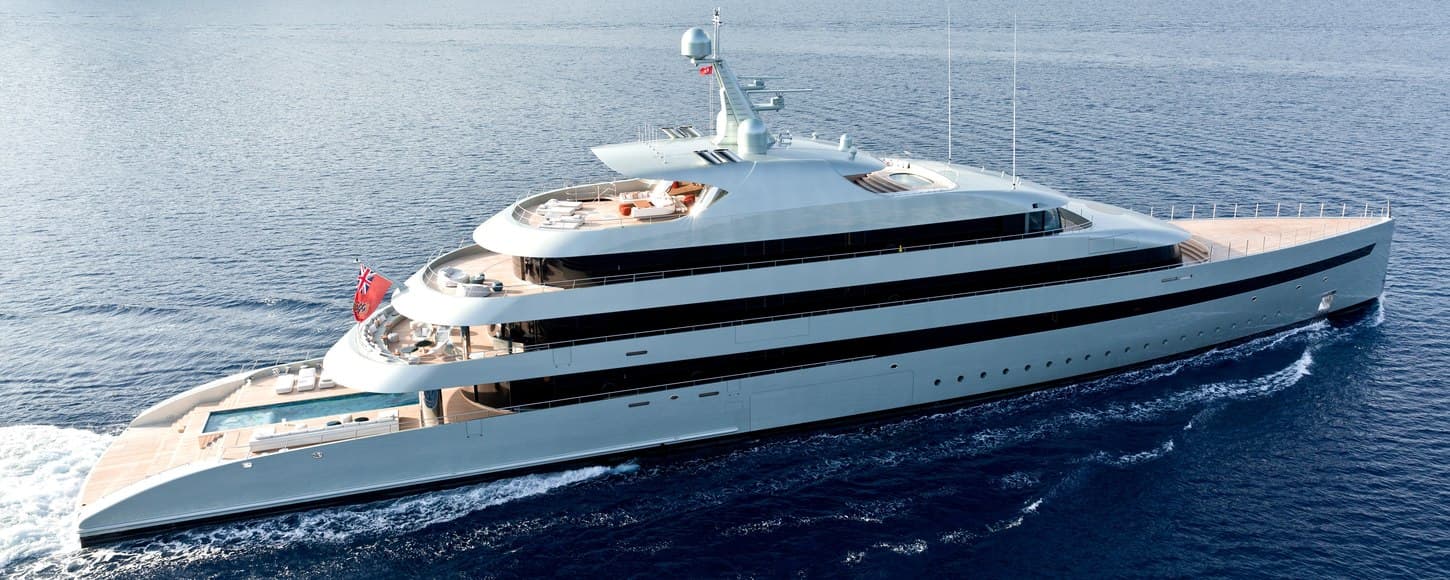 Savannah Feadship 84m Side Profile
