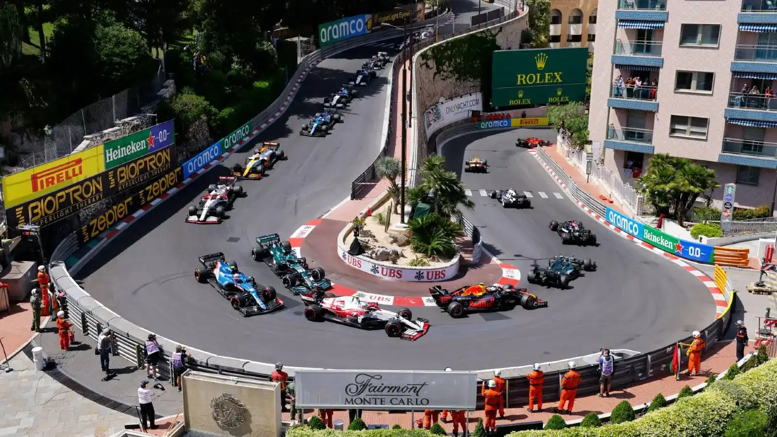 Formula 1 Photo on legendary turn in Monaco