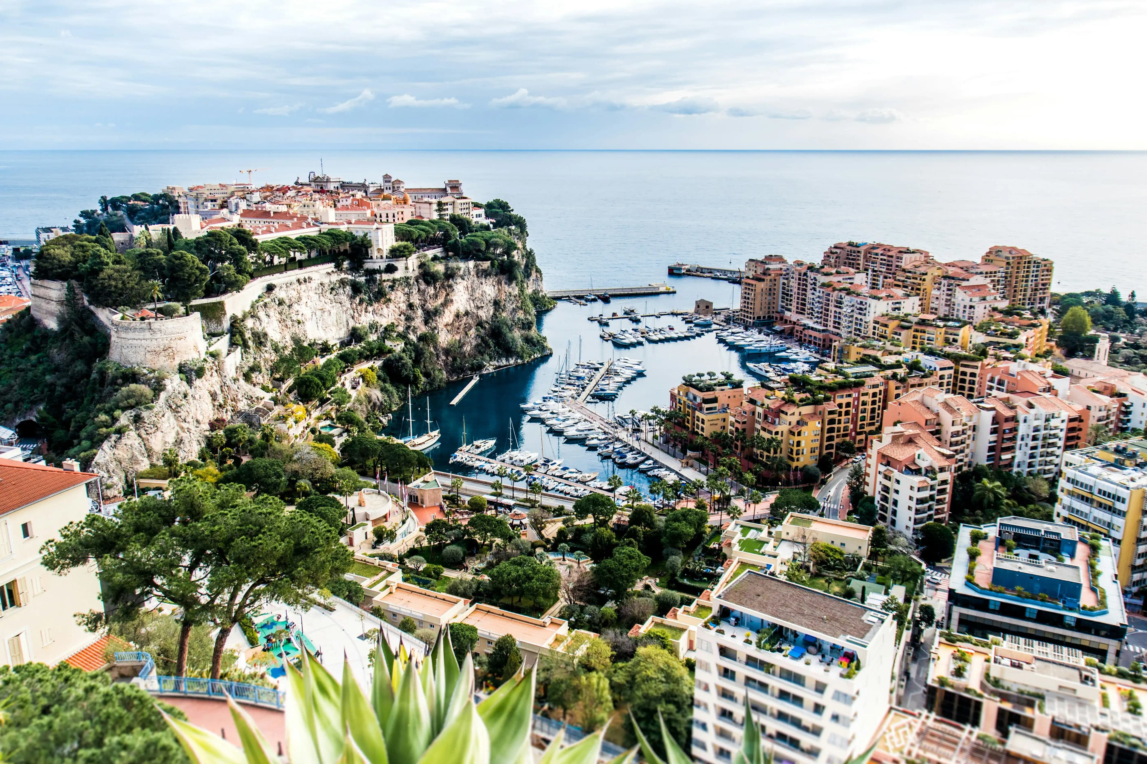 Monaco From the sky