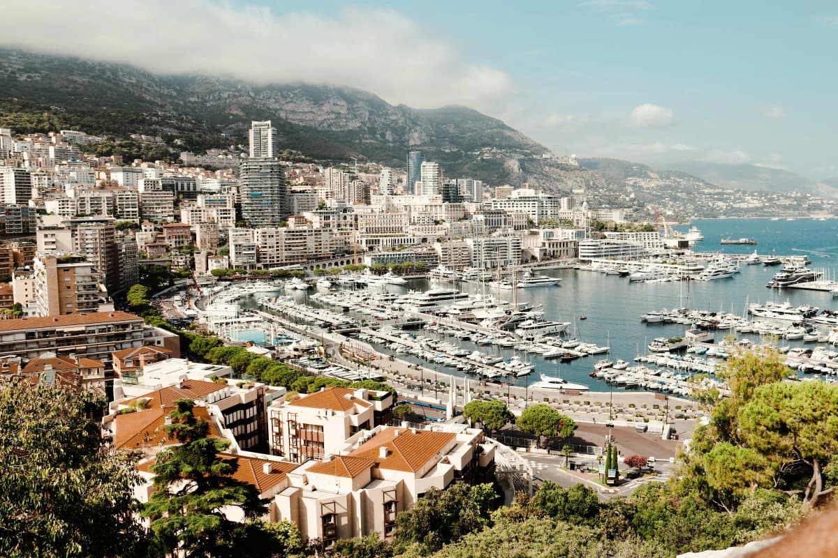 Monaco From The Sky | G-Yachts