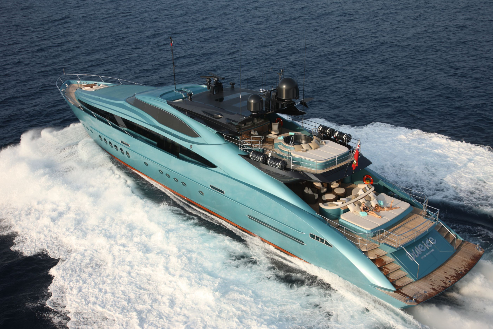 blue ice motor yacht